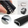 Black PVC Edge Trim, 3.5 Feet (1 Meter), Fits Edge