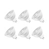 Fionaled MR16 LED Bulbs, 50W Halogen Replacement, 5000K Daylight White,