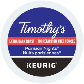 Timothy's Parisian Nights K-Cup Coffee Pods, 24 Count For Keurig Coffee Makers