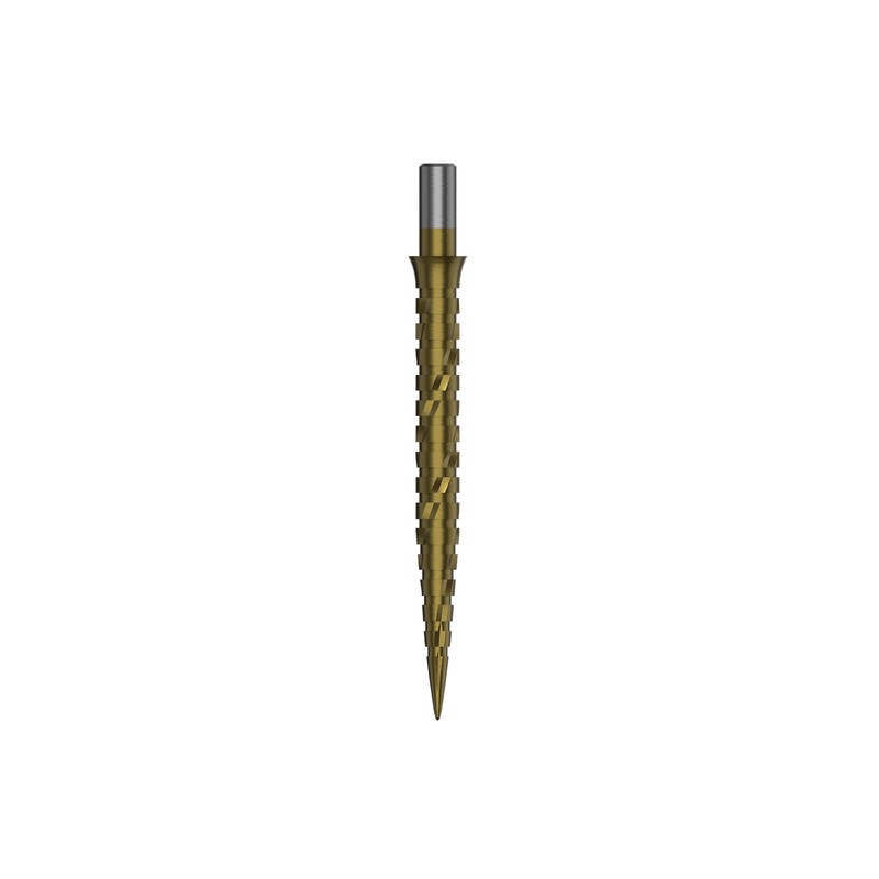 CUESOUL TOUCH POINT II Replacement Dart Steel Points,Collar Design,Titanium Coated,Pack