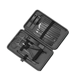 Manicure Kit, Manicure Set, Mens Grooming Kit, Nail Care Set, Manicure Kit for Men and Women, Nail Kit,Grooming Kit,Manicure Set Nail Clippers File,Nail Clipper Set,Gifts for Men(18PCS)