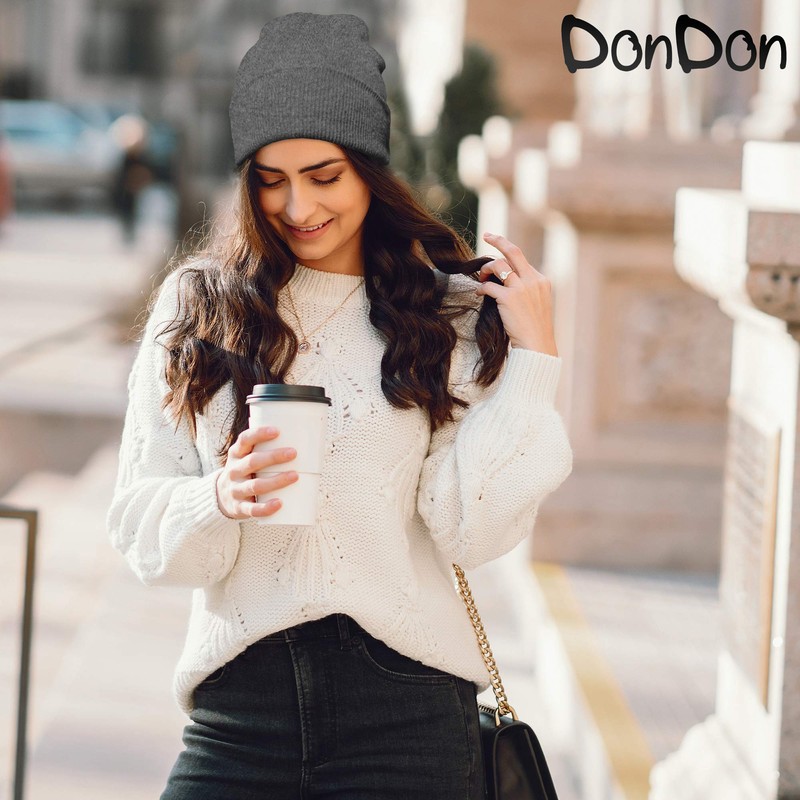 DonDon, winter cap warm classic, design modern and soft -