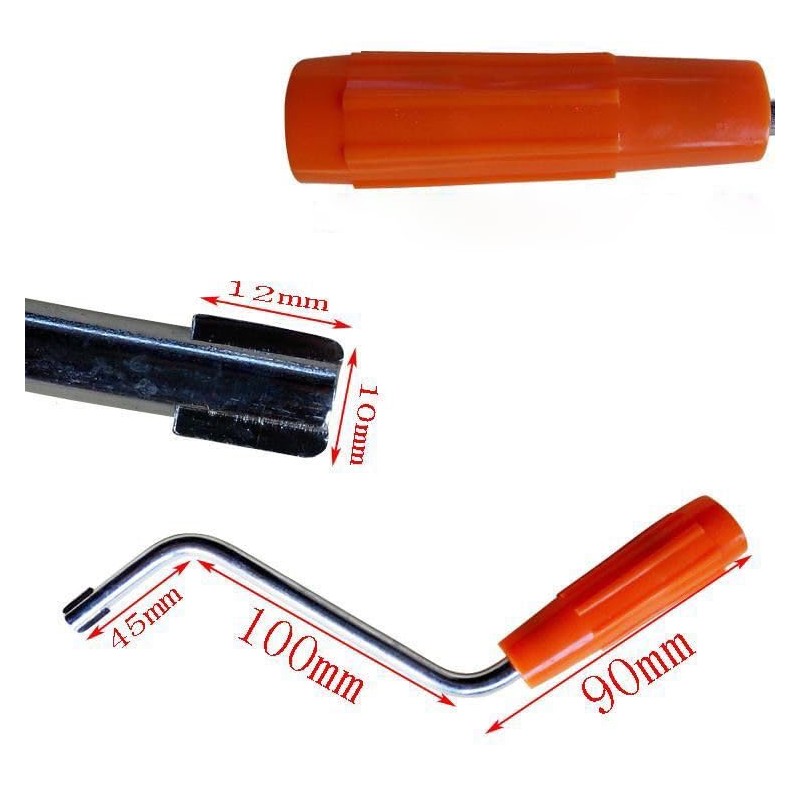 Pasta Machine Clamp Replacement Metal Hand Crank for Pasta Machine