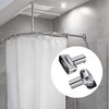 Kokone Shower Curtain Rod Bracket Set of 2 Adjustable 180°