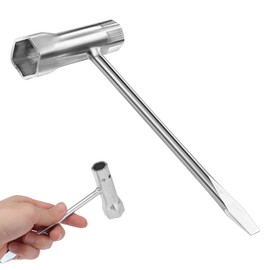 ZFRITP Spark Plug Wrench, Chainsaw Wrench, 13 mm x 19 mm Spark Plug Wrench, Lawn Mower, Chainsaw Wrench, T Wrench, Combination Spanner for Chainsaws, Brushcutters, Lawnmowers