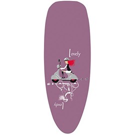 MSV Bügelbrettbezug Bügeltischbezug "Lovely" 125 x 43 x 0,1cm