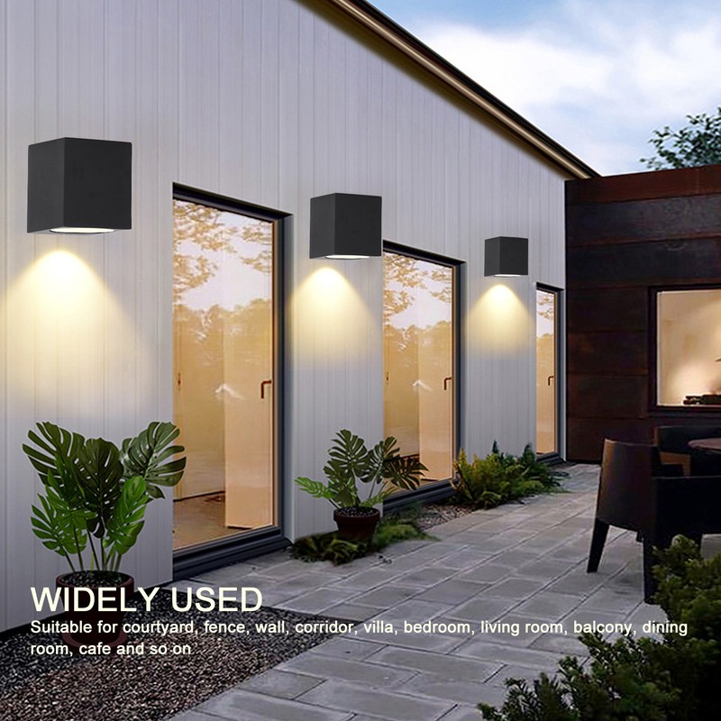 5W Outdoor LED Wall Lamp Light Aluminum Waterproof 85‑265V for