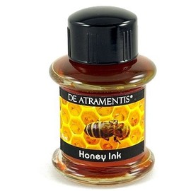 Honey Scented/Yellow Premium Handmade Fountain Pen Bottled Ink by De Atramentis