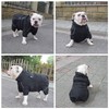 Dogs Waterproof Jacket, Lightweight Waterproof Jacket Reflective Safety Dog Raincoat