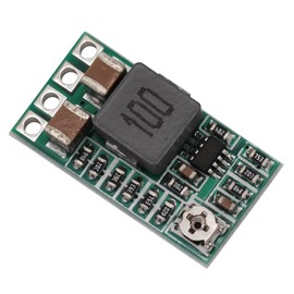 Heevhas Mini Step-Down Power Supply Module Power Supply Adjustable Voltage Regulator DC-DC 4.0-20V, 12V 24V to 5V 3A Power Module (Pack of 5)