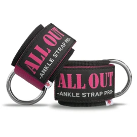 ALLOUT Ankle Strap, Ankle Band, Butt Lifting, Kick Back, Hip Training, Butt Training, Beautiful Butt, Cable Machine, Training Gear, Ankle, Gym Training, Muscle Training (Pink)
