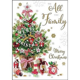 Jonny Javelin All The Family With Merry Christmas Card