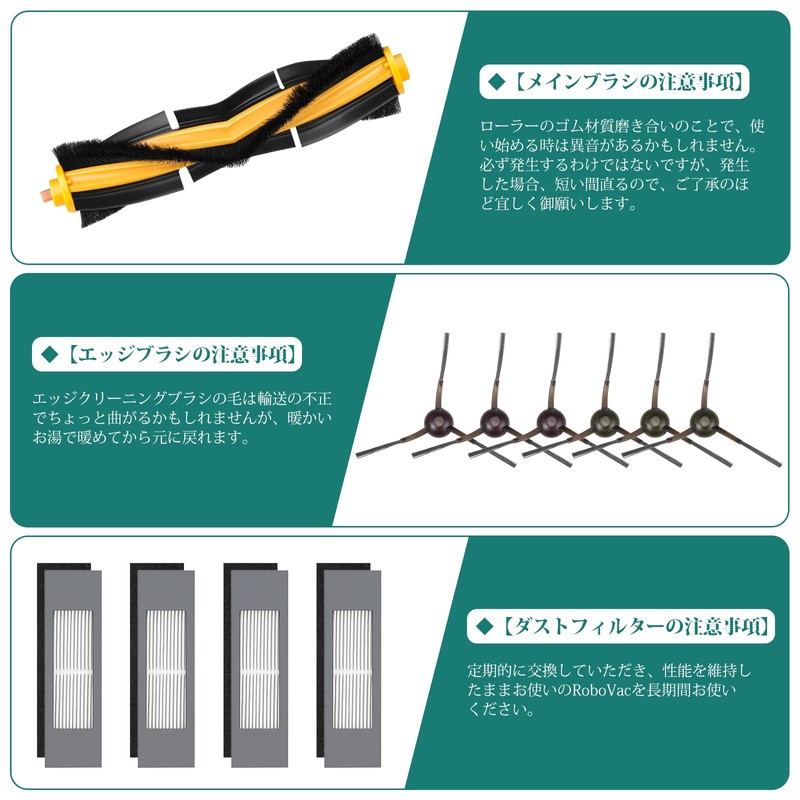 EcoBucks Consumables Replacement Filter for DEEBOT OZMO T8 T9 N8