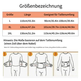 Befada Slimming Belt, Fitness Belt, Waist Trainer, Adjustable Women's and Men's Shaping Belt, Belly Belt Suitable for Fitness, Exercise and Everyday Use, black, XL