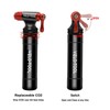 Velo-tool™ CO2 Inflator Bike Pump–Premium Quick & Lightweight, Storage Cylinder