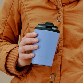 Fressko Camino Reusable Coffee Cup, 12 oz Capacity, Grape