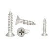 Naisfei 240pc Stainless Steel Self-Tapping Screws Flat Head Assortment Set,M2x8