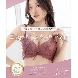 2 Hatch c001a Bra and Shorts Set, Can Be Popular, Underarm Correction, Painless, Underarm Height, Cleavage, No Digging, Top and Bottom Set, Terra Cotta/A Type, C65