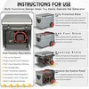 GEHENG Generator Covers, Generator Covers While Running, Top Can Be
