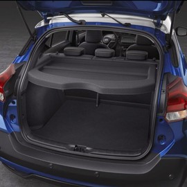 Marretoo for Nissan Kicks Cargo Cover 2024 2018 2019 2020 2021 2022 2023 for Nissan Kicks Accessories Rear Trunk Shade Non-Retractable Trunk Cover Rear Parcel Shelf Finisher(NOT FIT 2025 New Kicks)