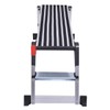 Giantex Aluminum Platform Non-Slip Folding Work Bench Drywall Stool Ladder
