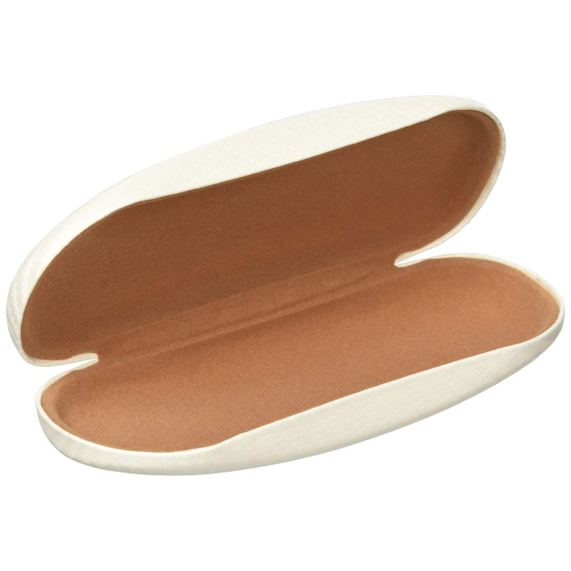 Tacy Case HY-648B-15 White Hard Spring Hinges Glasses Case