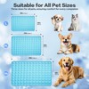 SISROL Dog Cooling Mat Cats Arc-Chill Q-Max 0.4 Wash Non-Slip