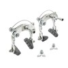 DIA-COMPE DC750 Center Pull Caliper Brake Set (Front+Rear), Silver, DP2502