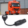 OBD2 30Pin‑16Pin Diagnostic Cable Adapter 250mm/9.8in Length Replacement for IVECO
