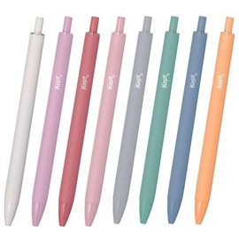 レイメイ藤井 Raymay Fujii 508801 Gel Ballpoint Pen, KP1145 x 8 Color Set