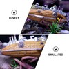 AIMALL Submarine Aquarium Ornament, Resin Fish Tank Decoration, Hollow Shipwreck