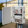 Namunanee Outdoor Electrical Junction Box, ABS Water Resistant Enclosure with