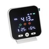 White Smart Air Quality Monitor LCD Screen WIFI CO2 Temperature