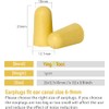 30 Pairs Soft Earplugs, Earplugs with 38 dB SNR for