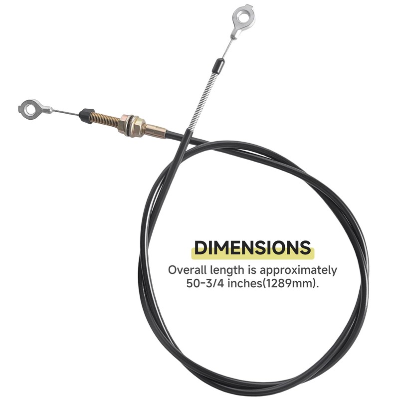 2-11010 Throttle Cable Replacement, Compatible with Honda-Engine Equipped UTVs, Compatible