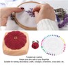 Pin Cushion Kit Cute Pumpkin Shape Pin Cushion Wooden Base