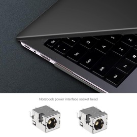 The Lord of the Tools 2PCS DC Power Jack Socket Charging Port Connector Soldering Type Laptop Replacement Parts Compatible with ASUS K43SV K53E K53SC K53SD K53SJ