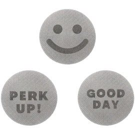 Generic Happy Puck Espresso Puck Screens (3 Pack) | Stainless Steel Mesh | For All Portafilter Sizes 58.5MM, 53.5MM, 51MM | Coffee Filter Screen (51mm)