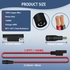 COMeap (2 Pack) SAE to DC Adapter for Jackery Solar