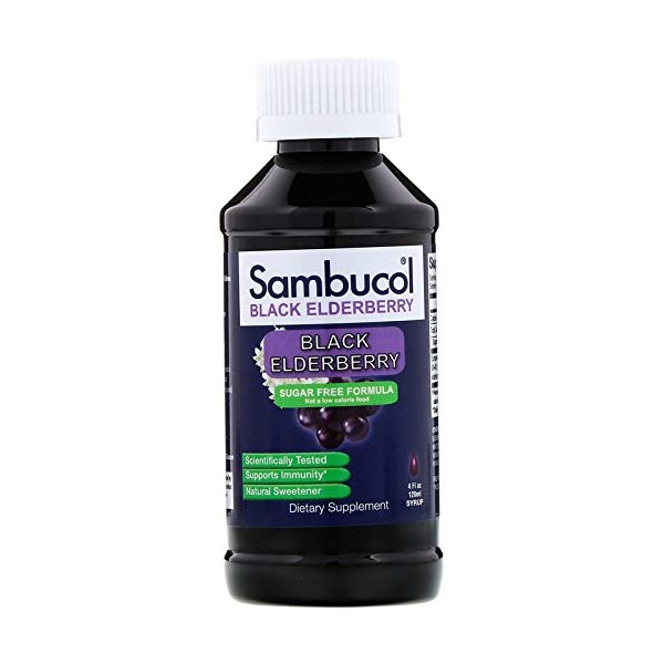 Sambucol Black Eldbry Syrup S/F 4 Fz2