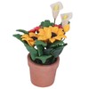 1:12 Miniature Dollhouse Plants Hand Crafted High Simulation Mini Potted