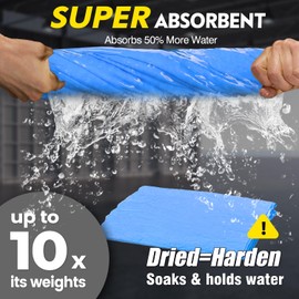 ARTIPOLY Premium Shammy Cloth for Car Drying 2pk (26”x17”)-Super Absorbent Chamois Towel for Car-Reusable Shammy Towel for Car, Bathroom,Pets, Dust Remove, No Spots/Streak/Scratch