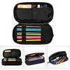 Asamike PBG1933 Pencil Case, Large Capacity, Pencil Case, One Piece,