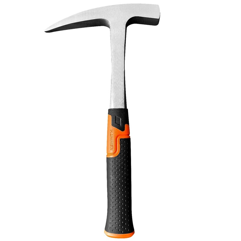 Rock Pick Hammer-31oz Geology Hammer with Ergonomic Handle – Stone
