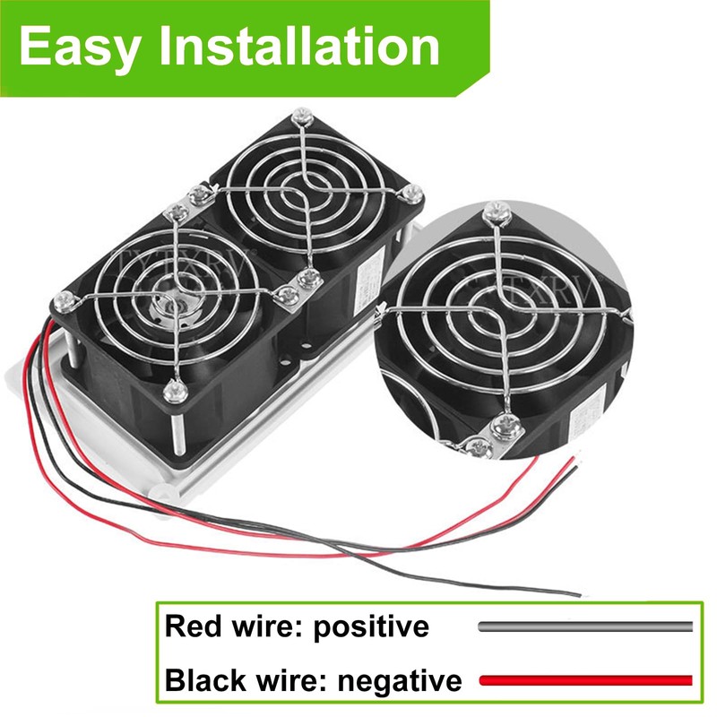AUTOXBERT RV Side Vent Fan, 25W 12V Small Vent Ventilation