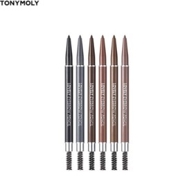 TONYMOLY Lovely Eyebrow Pencil 0.1g, Type:05 Black Brown