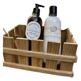Shampoo De Romero Y Acondicionador De Almendras Artesanal                                                                                             