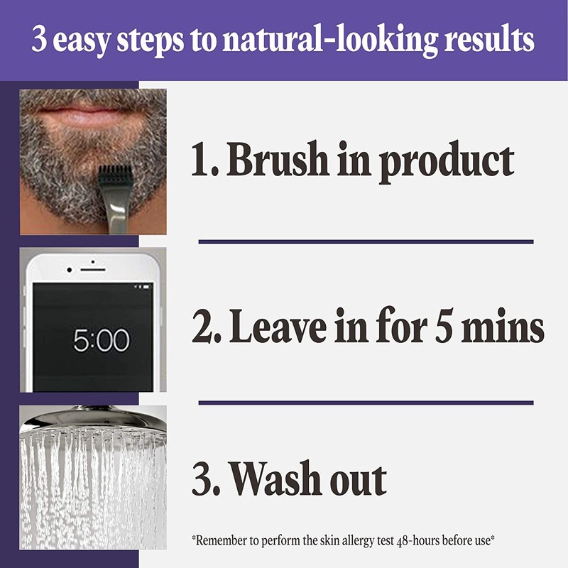 Just For Men Touch of Gray Mustache & Beard, Beard