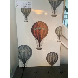 IKEA BILD Poster Classic Hot-air Balloons  24x35 ¾" 505.331.85