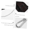 WHAMVOX Weightlifting Belt with Chain Oxford Design Back Support for